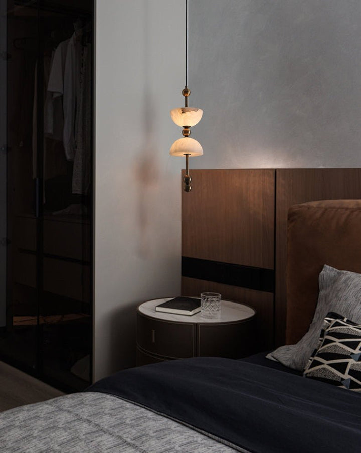Duo Alabaster Pendant Lamp - Vakkerlight