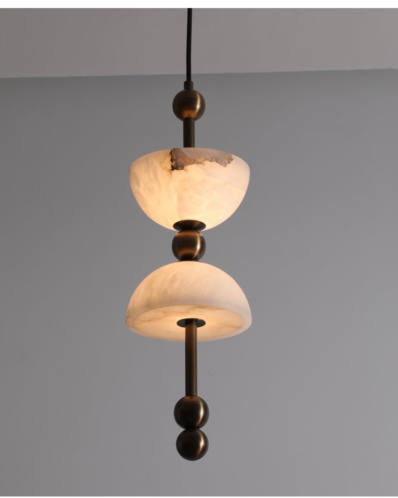 Duo Alabaster Pendant Lamp - Vakkerlight