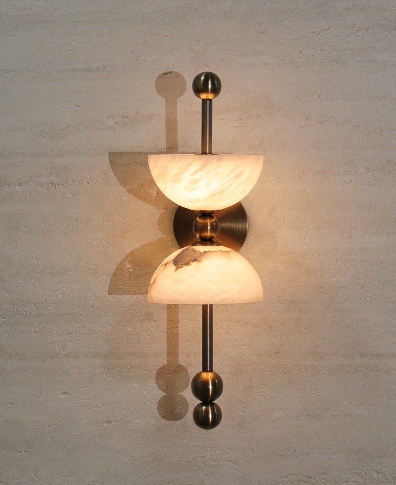 Duo Alabaster Wall Lamp - Vakkerlight