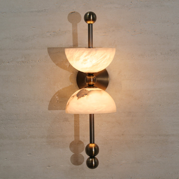 Duo Alabaster Wall Lamp - Vakkerlight