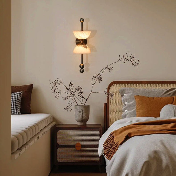 Duo Alabaster Wall Lamp - Vakkerlight