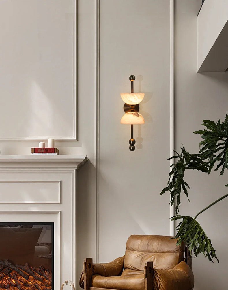 Duo Alabaster Wall Lamp - Vakkerlight