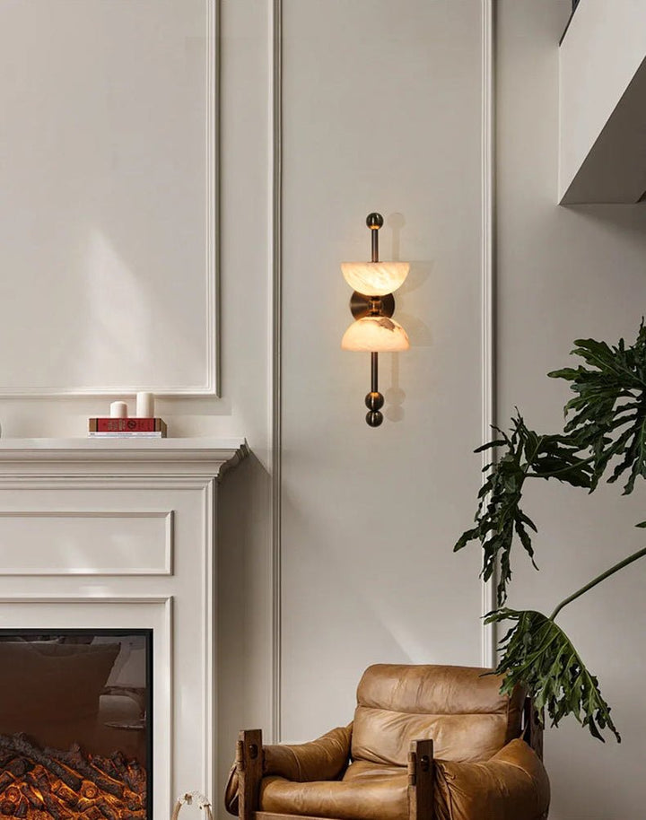 Duo Alabaster Wall Lamp - Vakkerlight