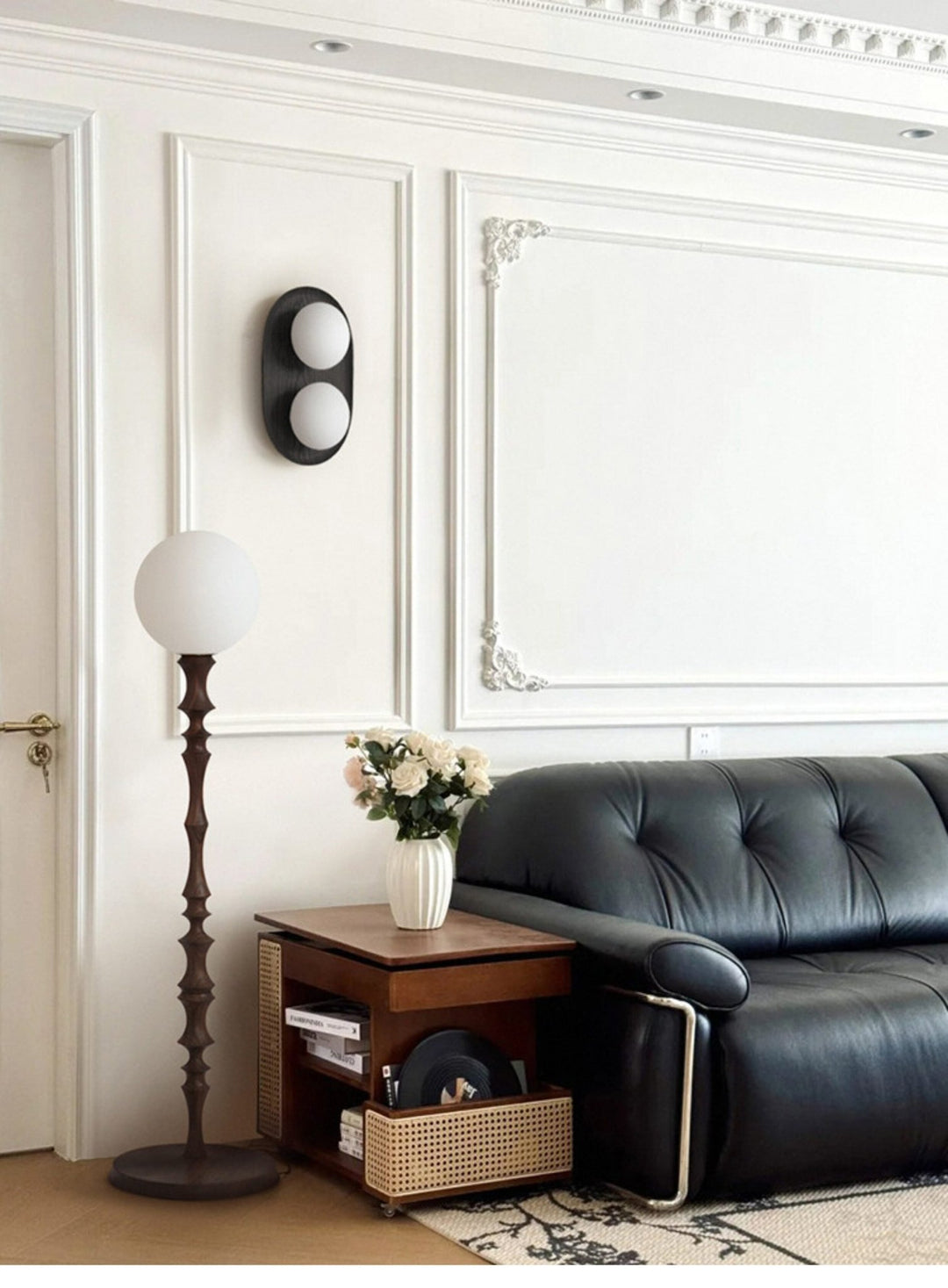 Duo Orb Wood Wall Lamp - Vakkerlight