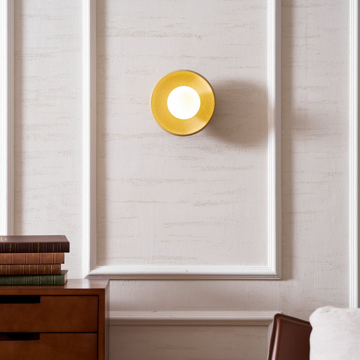 Dusk Round Wall Light