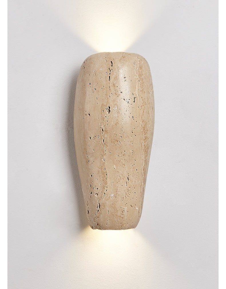 Earthy Stone Wall Sconce - Vakkerlight