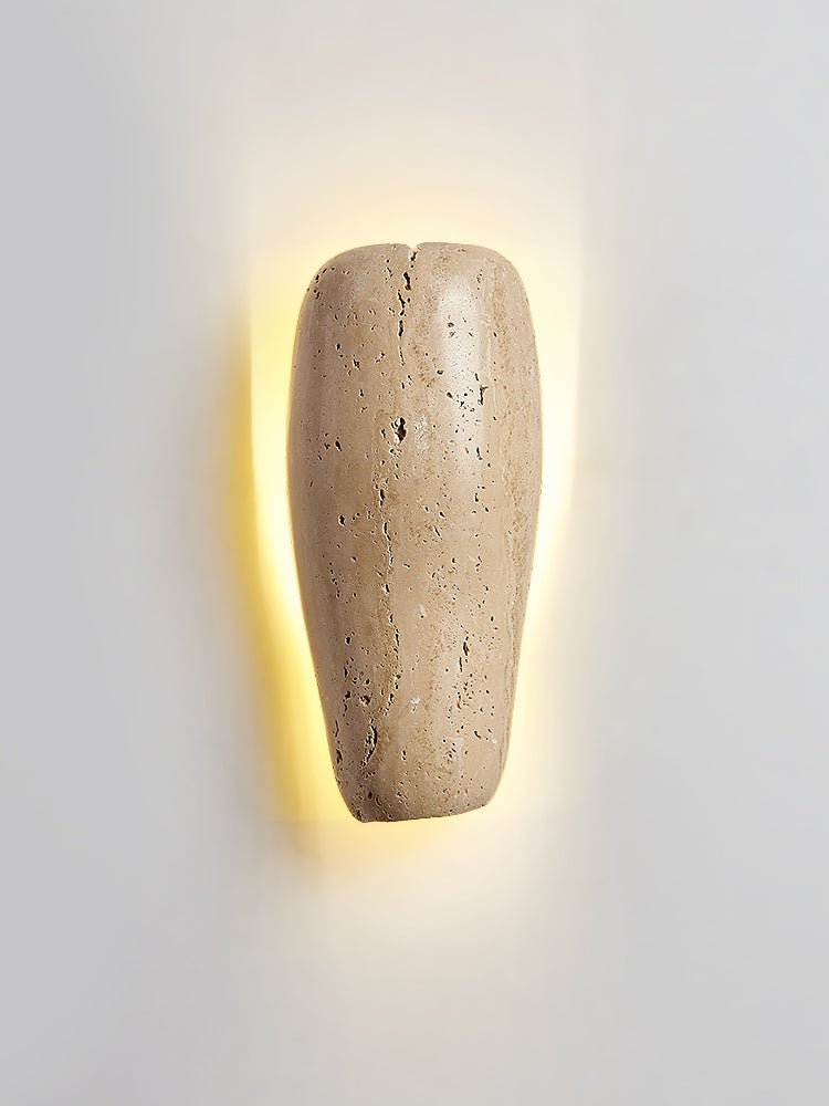 Earthy Stone Wall Sconce - Vakkerlight