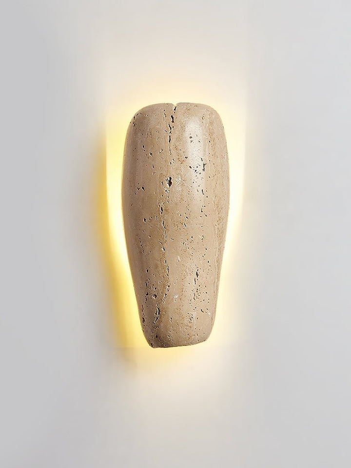 Earthy Stone Wall Sconce - Vakkerlight