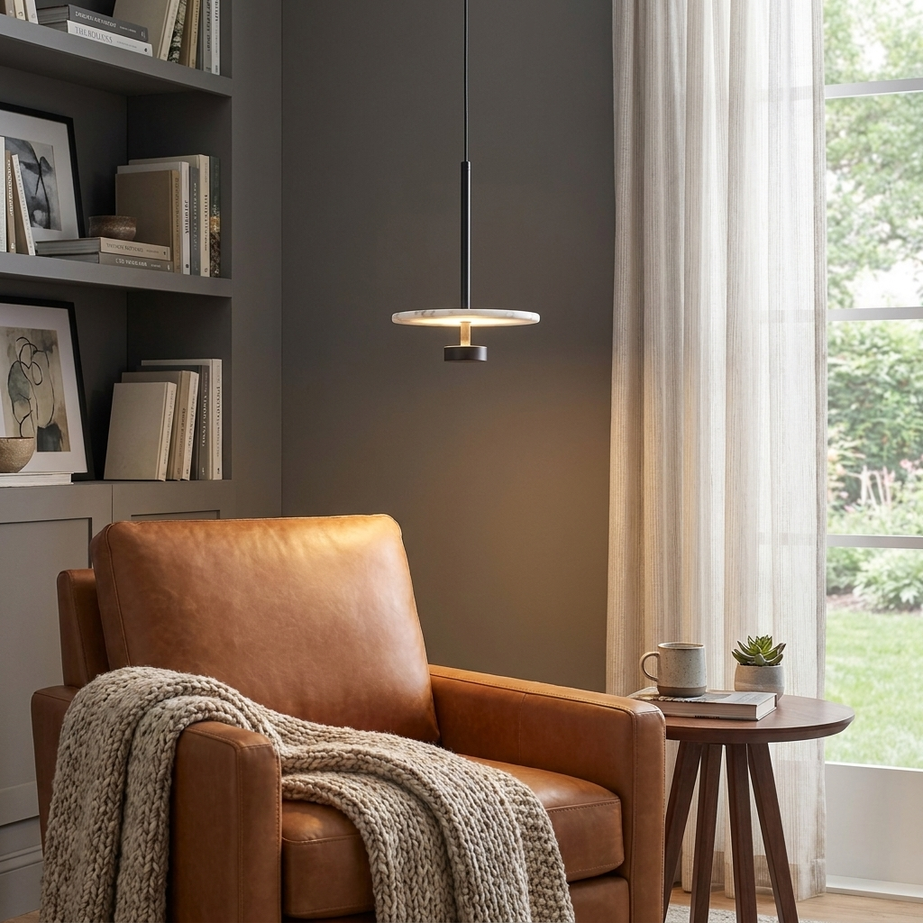 Eclipse Alabaster Pendant Lamp