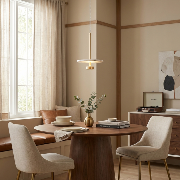 Eclipse Alabaster Pendant Lamp