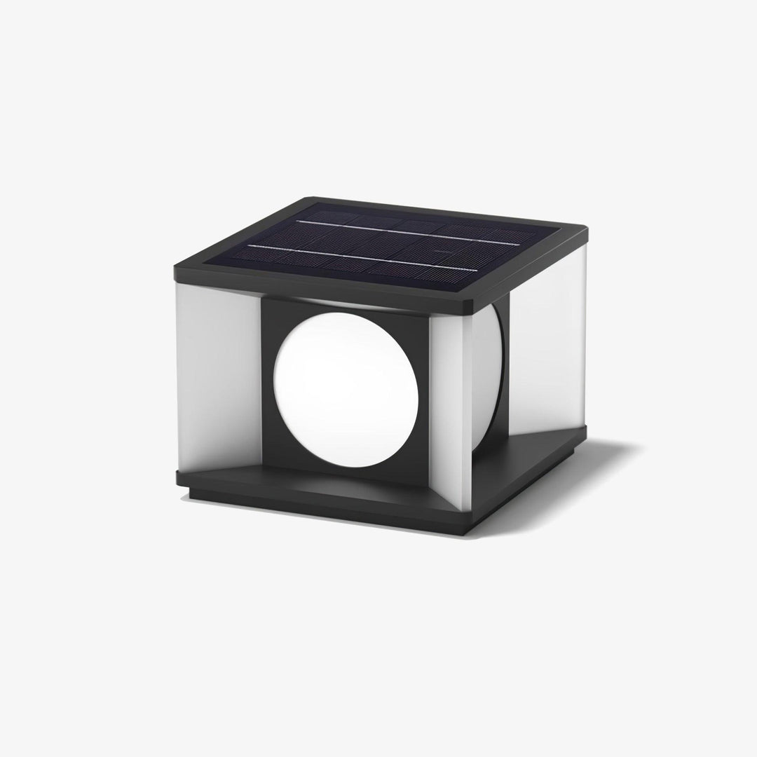 Eclipse Cube Outdoor Post Light - Vakkerlight