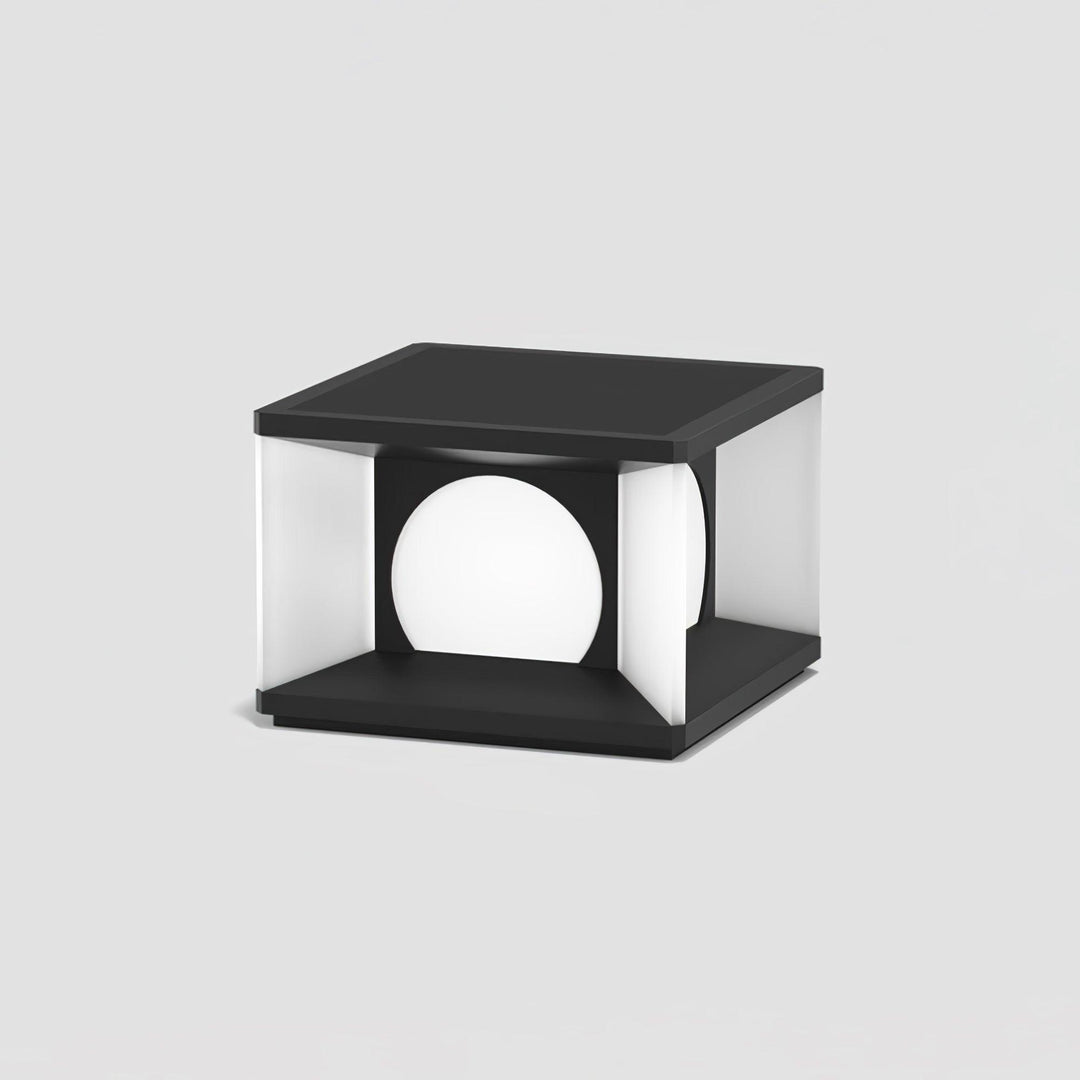 Eclipse Cube Outdoor Post Light - Vakkerlight