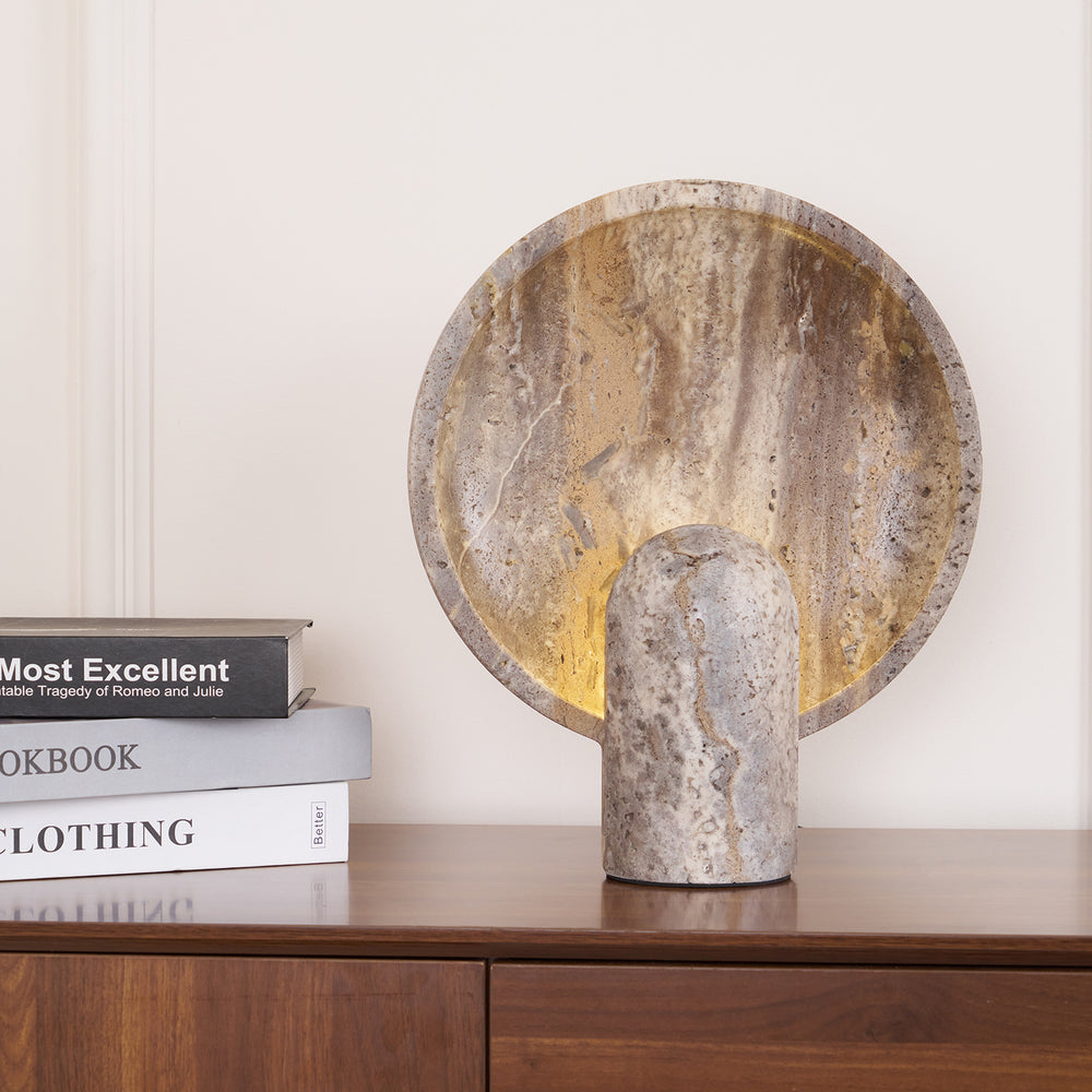 Eclipse Stone Table Lamp - Vakkerlight