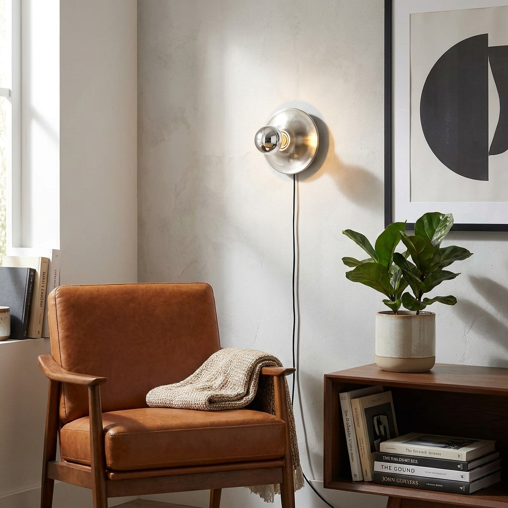 Eclipta Plug-in Wall Sconce