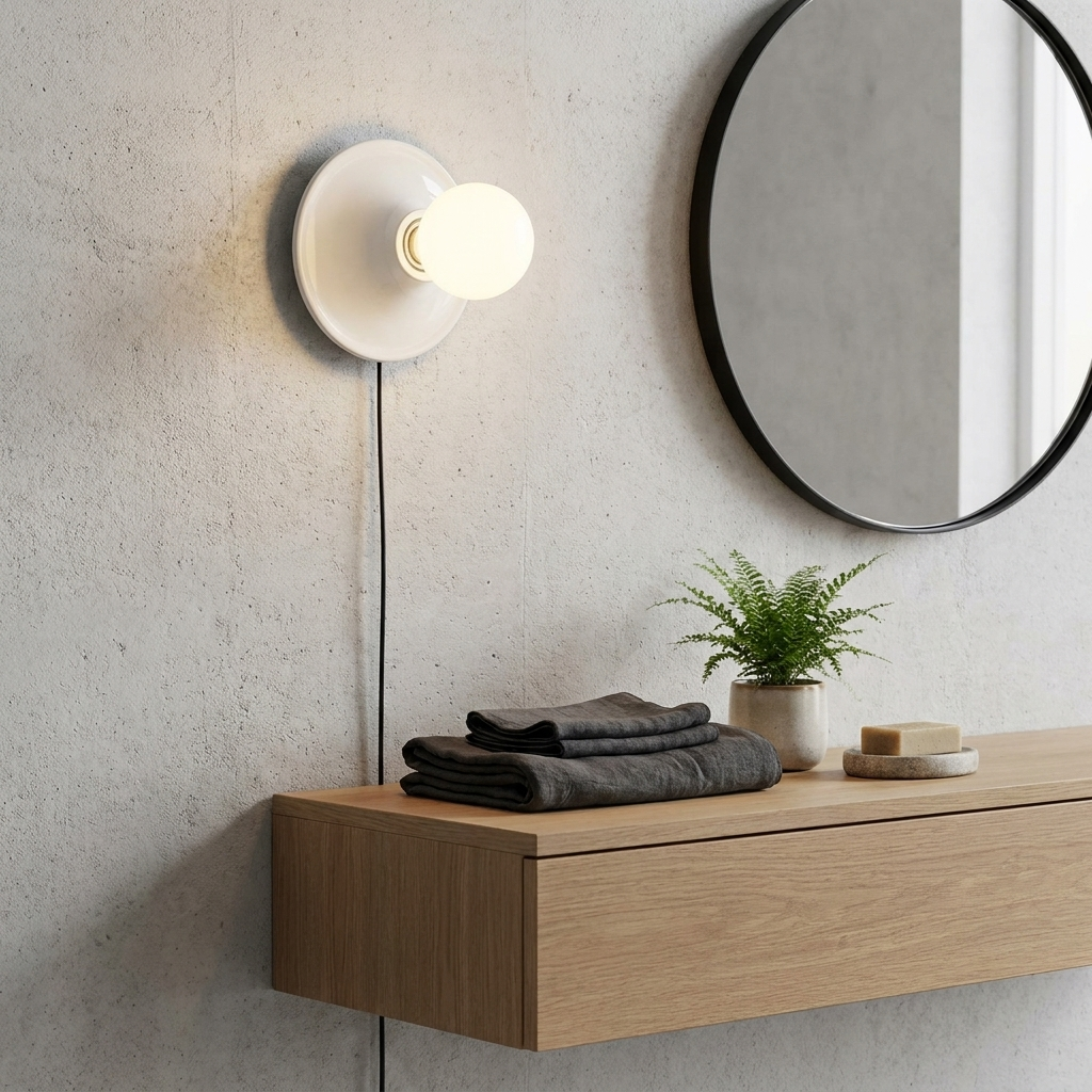 Eclipta Plug-in Wall Sconce