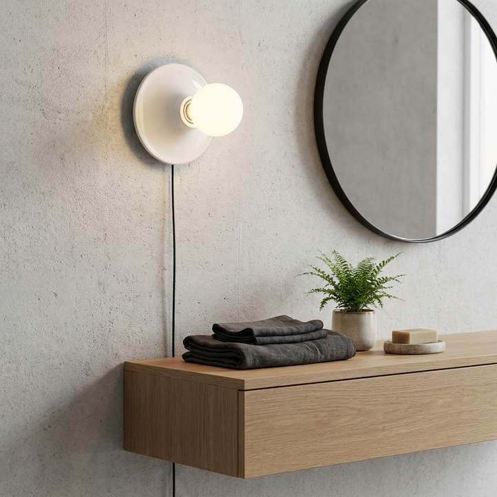 Eclipta Plug-in Wall Sconce
