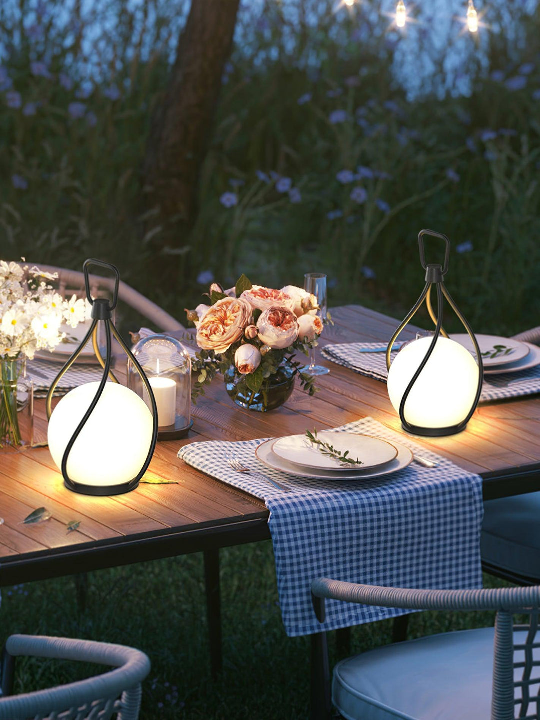 Eclisse Orb Lantern Rechargeable Table lamp - Vakkerlight