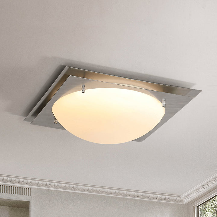 Edged Glass Ceiling Lamp - Vakkerlight