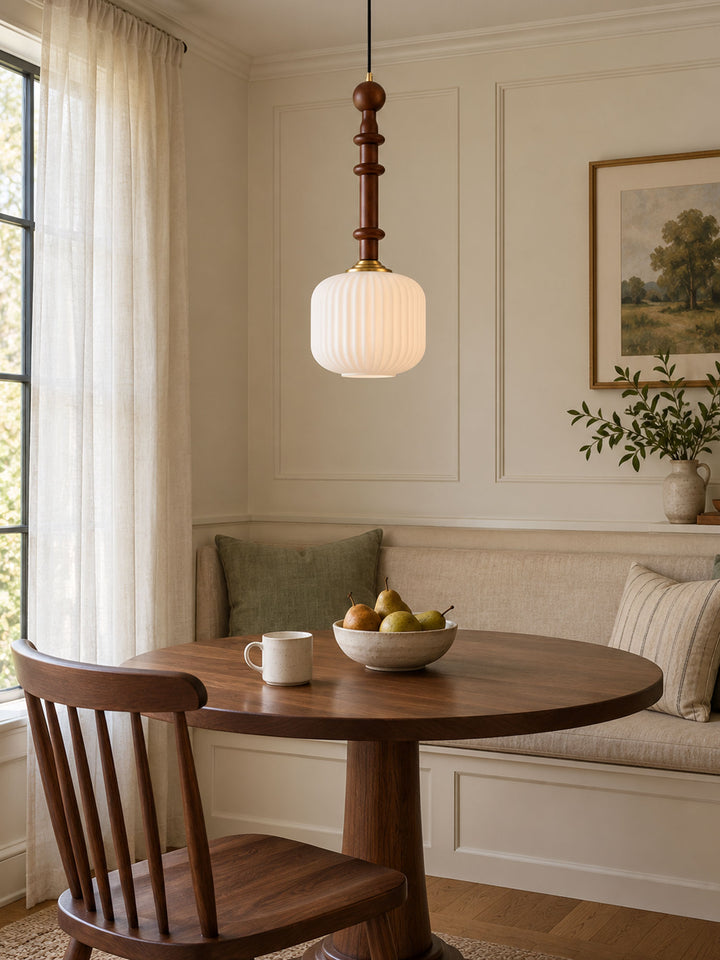 Edison Wood Pendant Light – detail 6