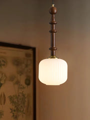 Edison Wood Pendant Light
