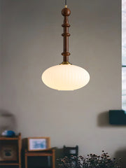 Edison Wood Pendant Light