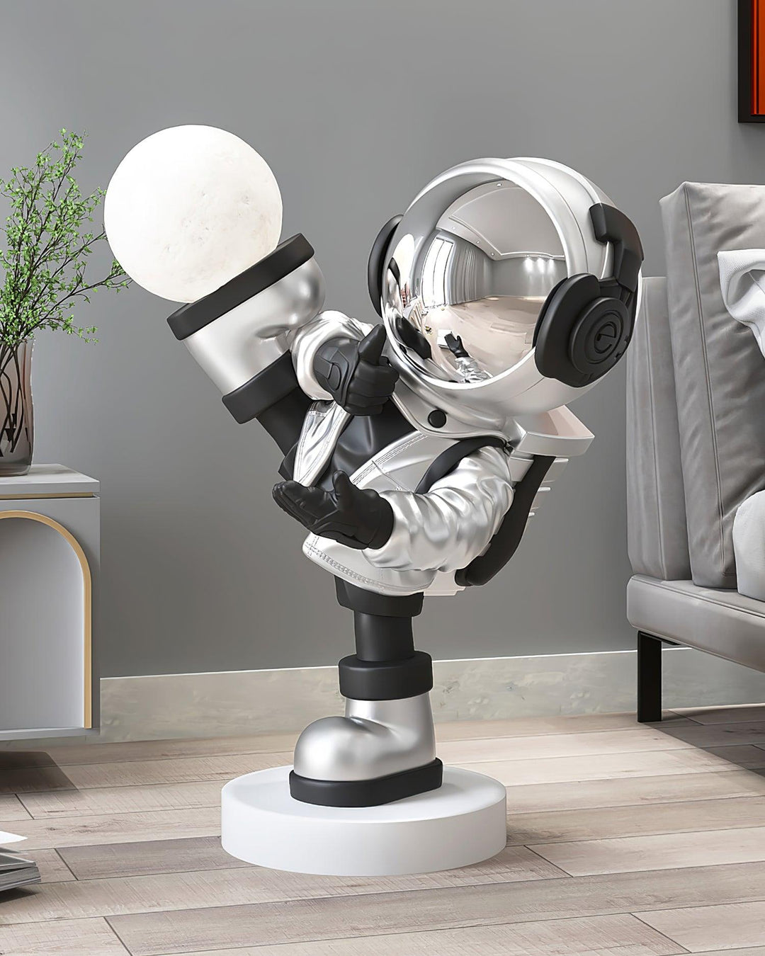 Effort Astronaut Built-in Battery Floor Lamp - Vakkerlight