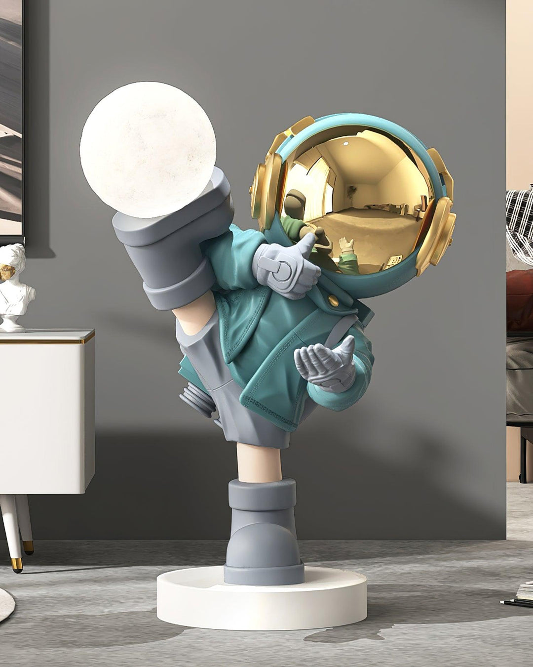 Effort Astronaut Built-in Battery Floor Lamp - Vakkerlight