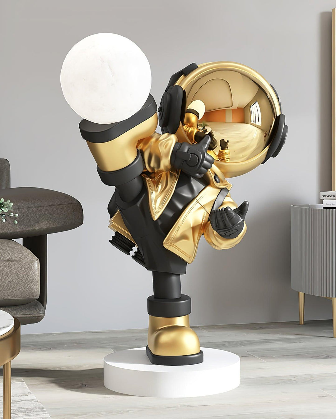 Effort Astronaut Built-in Battery Floor Lamp - Vakkerlight