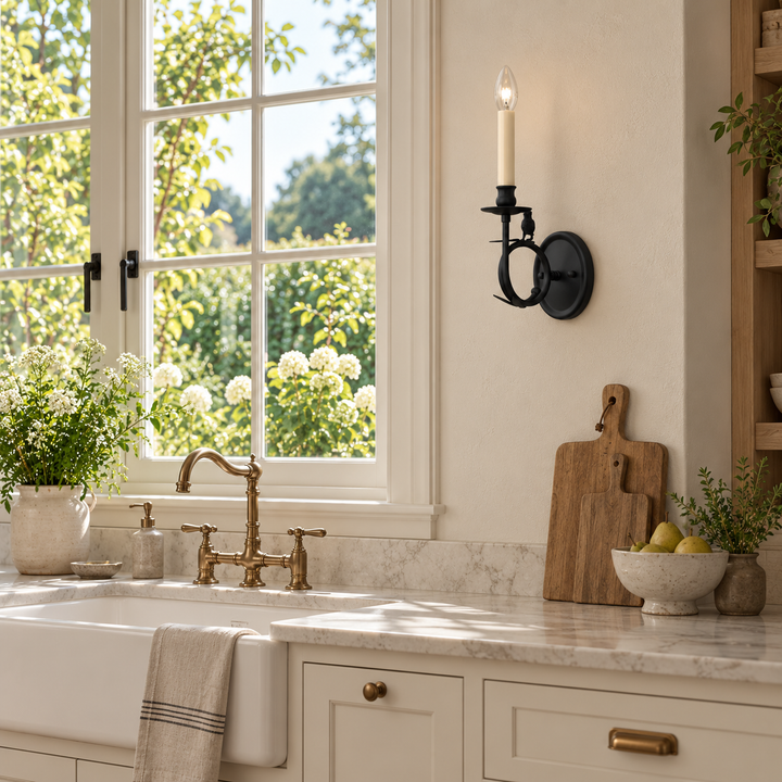 Elara Candle Wall Lamp
