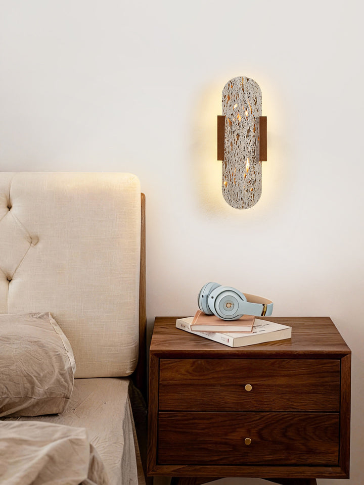 Elara Travertine Wall Light