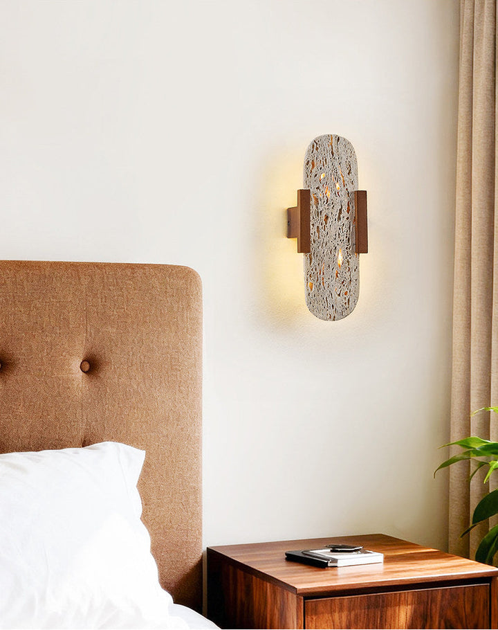 Elara Travertine Wall Light