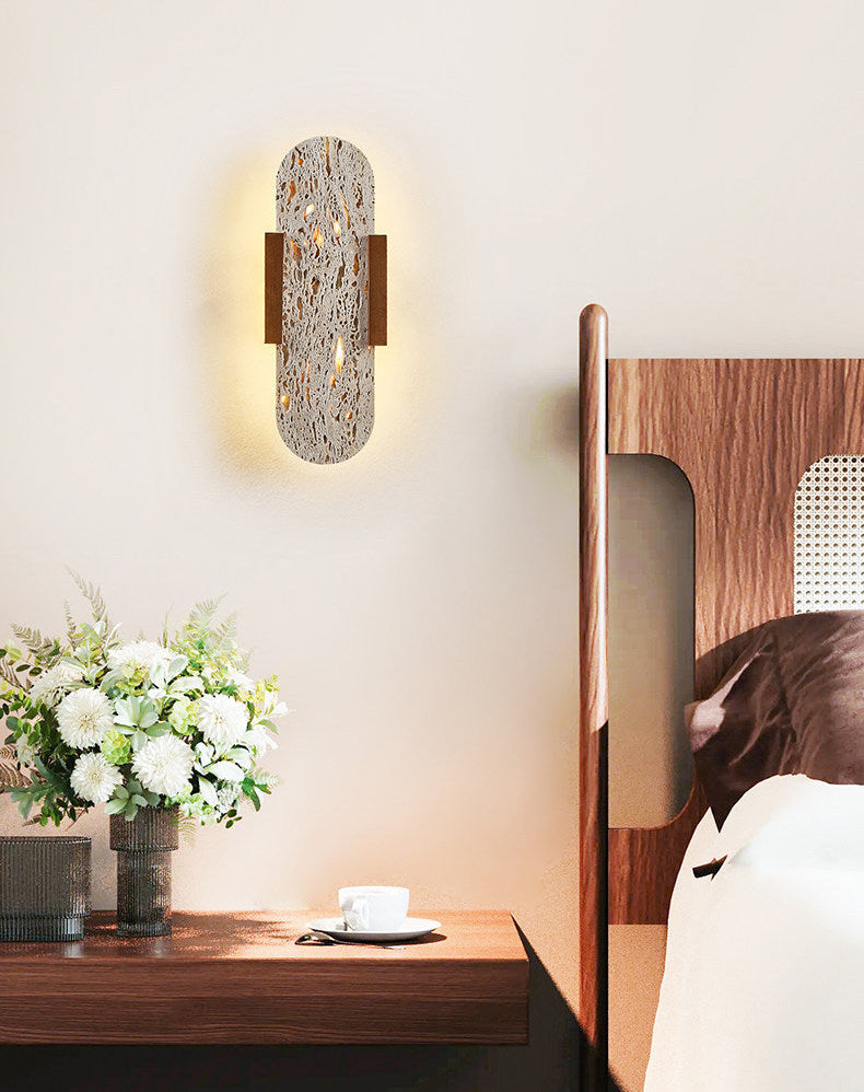 Elara Travertine Wall Light