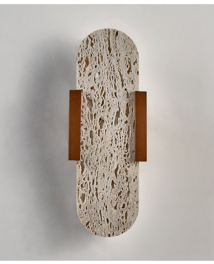 Elara Travertine Wall Light