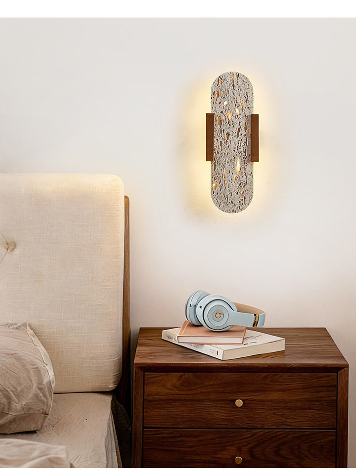 Elara Travertine Wall Light