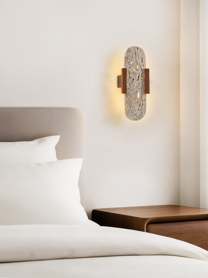 Elara Travertine Wall Light