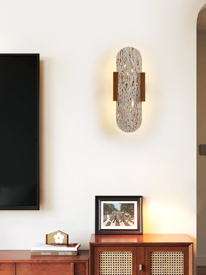 Elara Travertine Wall Light
