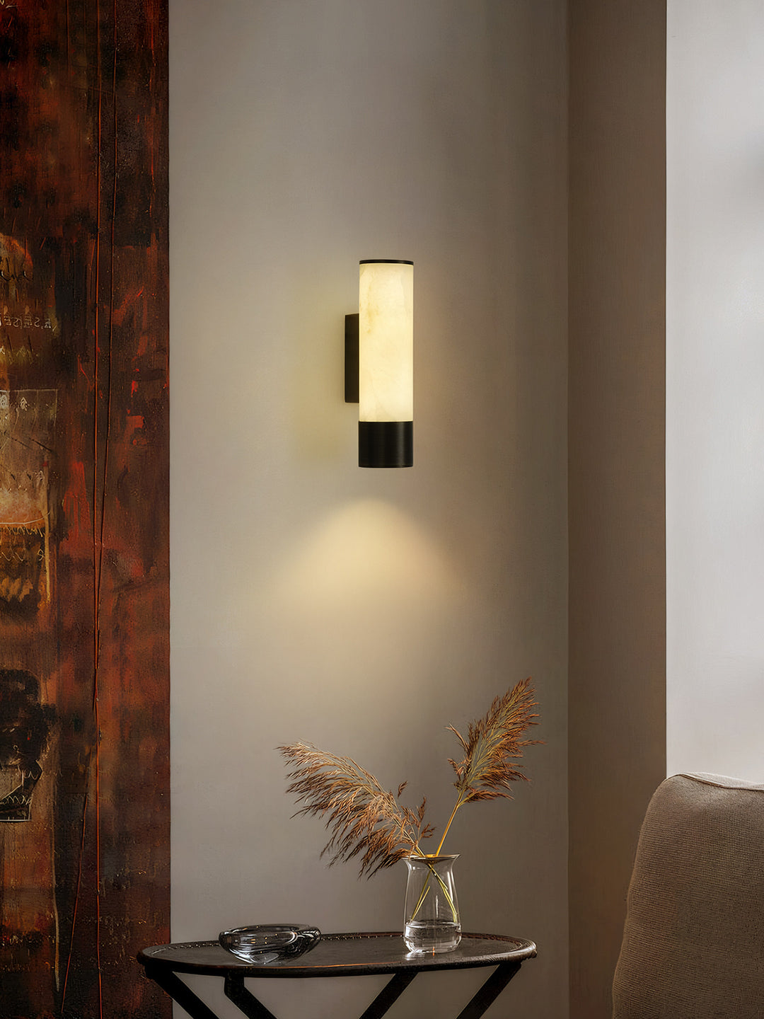 Elara Alabaster Wall Lamp - Vakkerlight