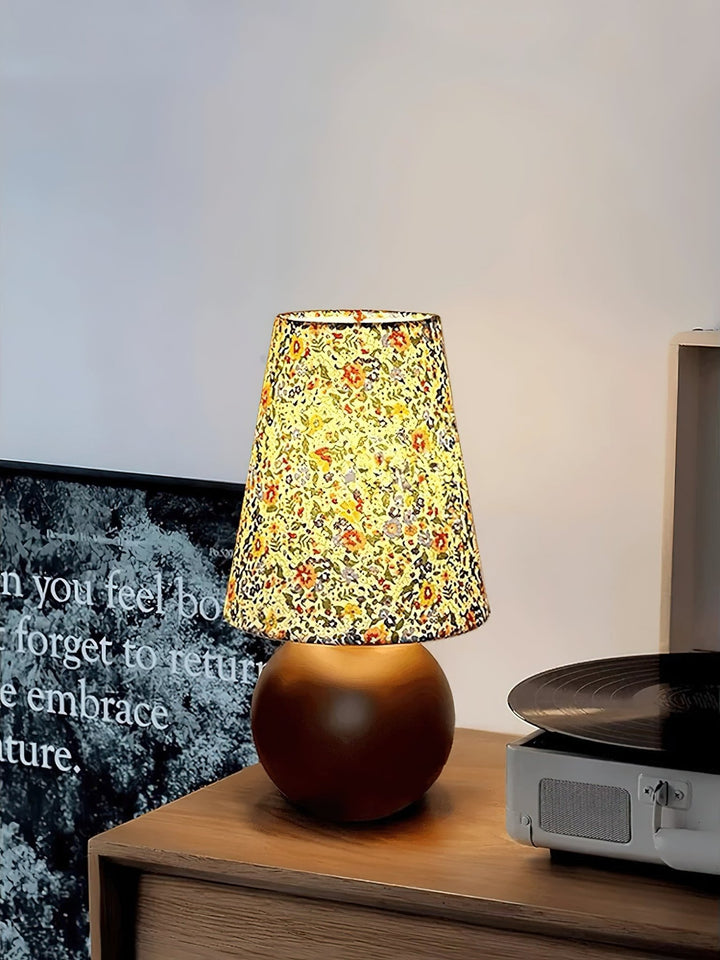 Elara Floral Glow Table Lamp - Vakkerlight