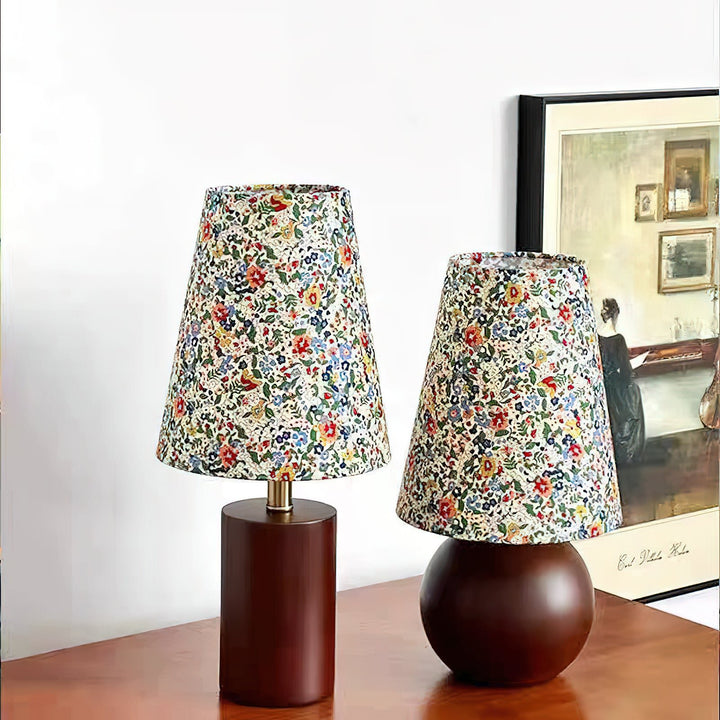 Elara Floral Glow Table Lamp - Vakkerlight