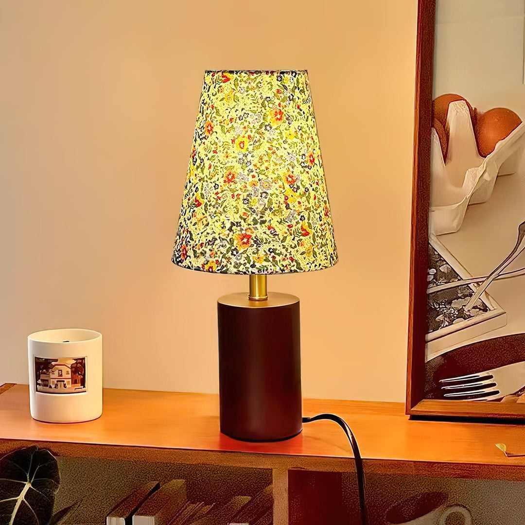 Elara Floral Glow Table Lamp - Vakkerlight