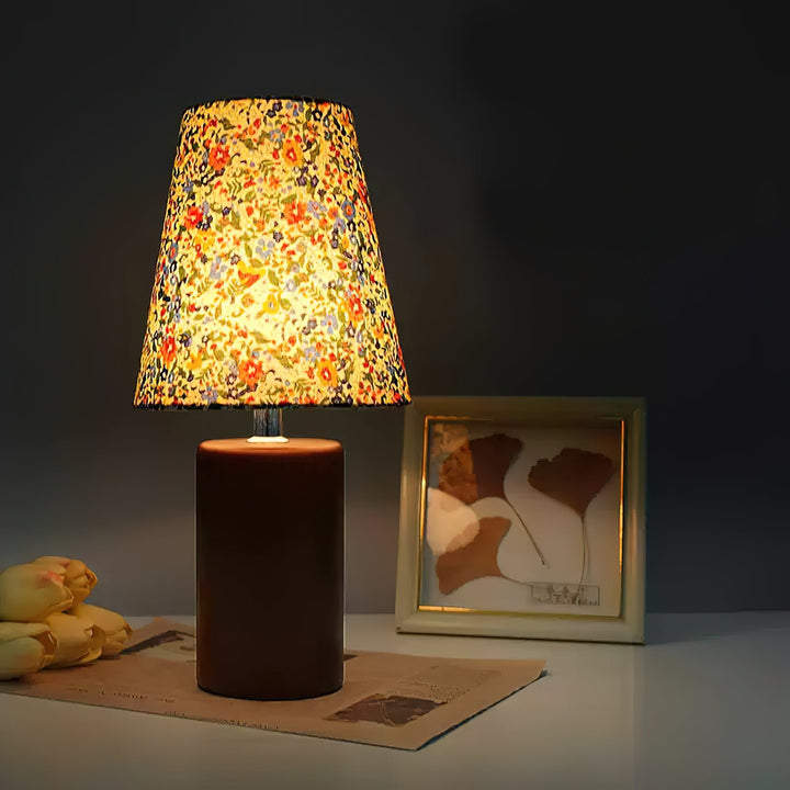 Elara Floral Glow Table Lamp - Vakkerlight