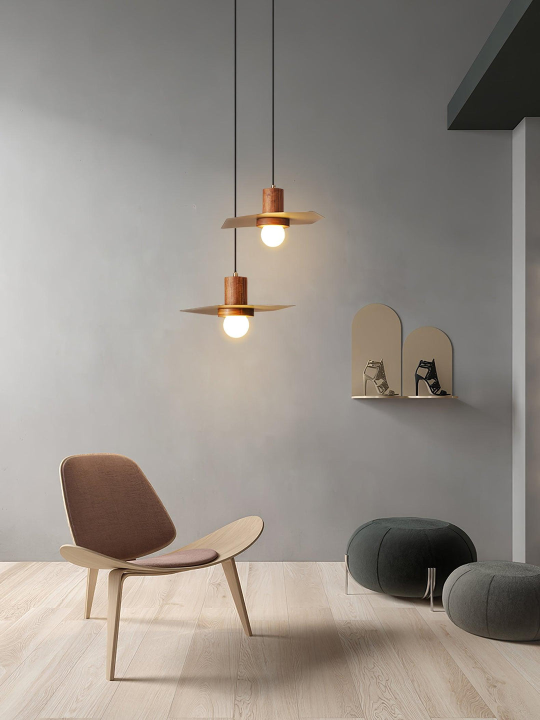 Elara Halo Pendant Lamp - Vakkerlight