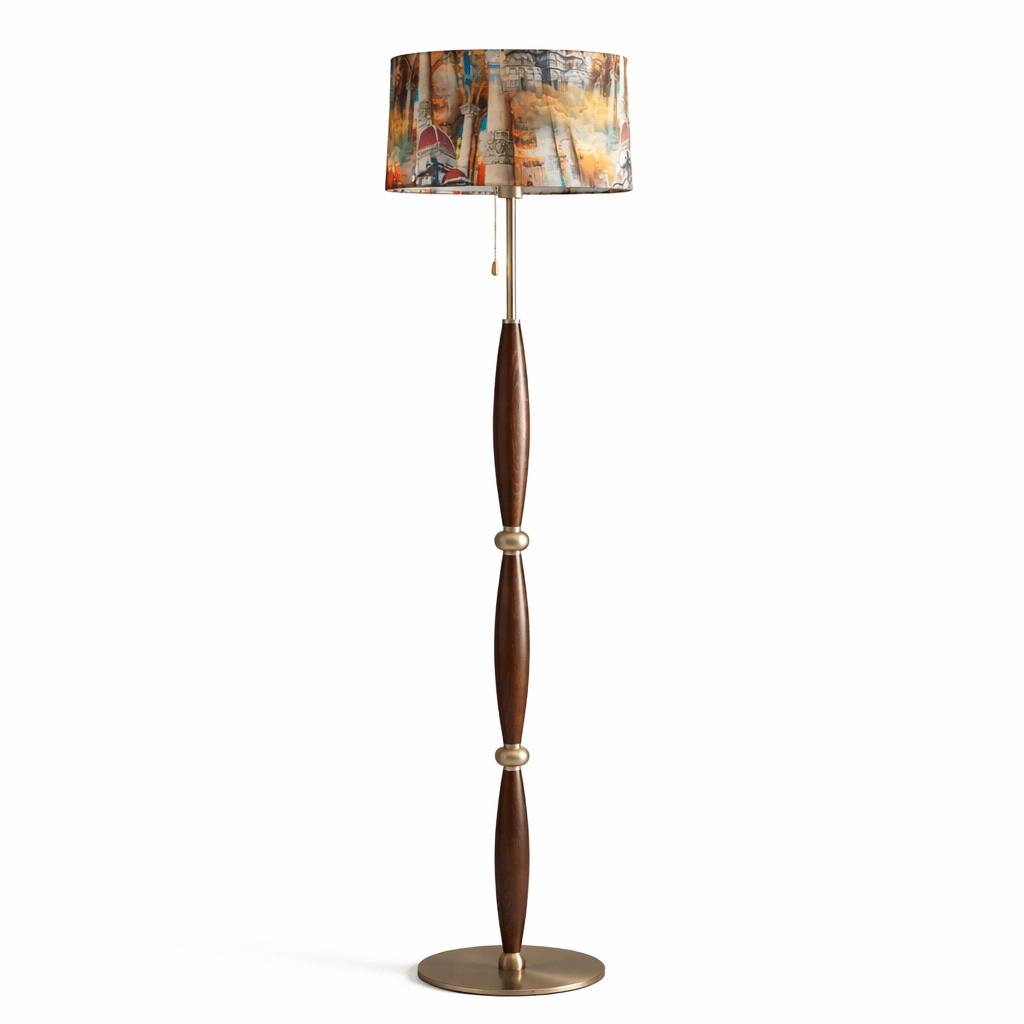 Elara Sculpted Floor Lamp - Vakkerlight