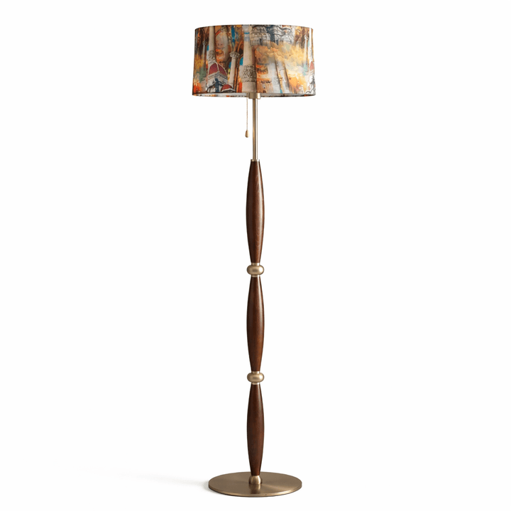 Elara Sculpted Floor Lamp - Vakkerlight