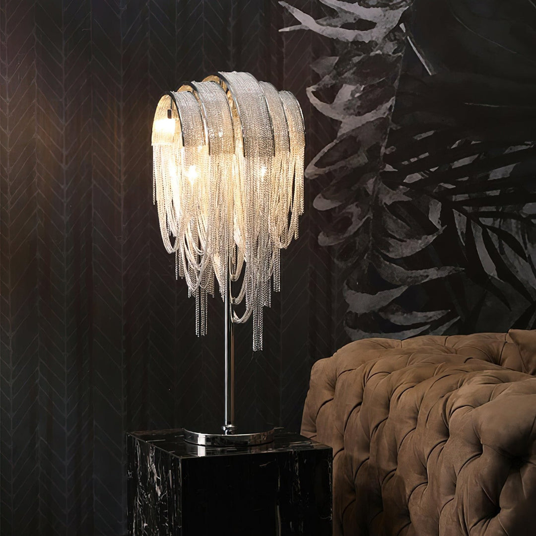 Chains Tassel Table Lamp