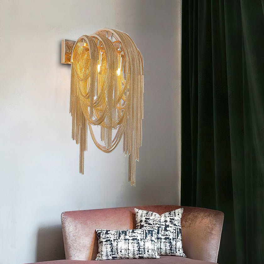 Chains Tassel Wall Lamp - Vakkerlight