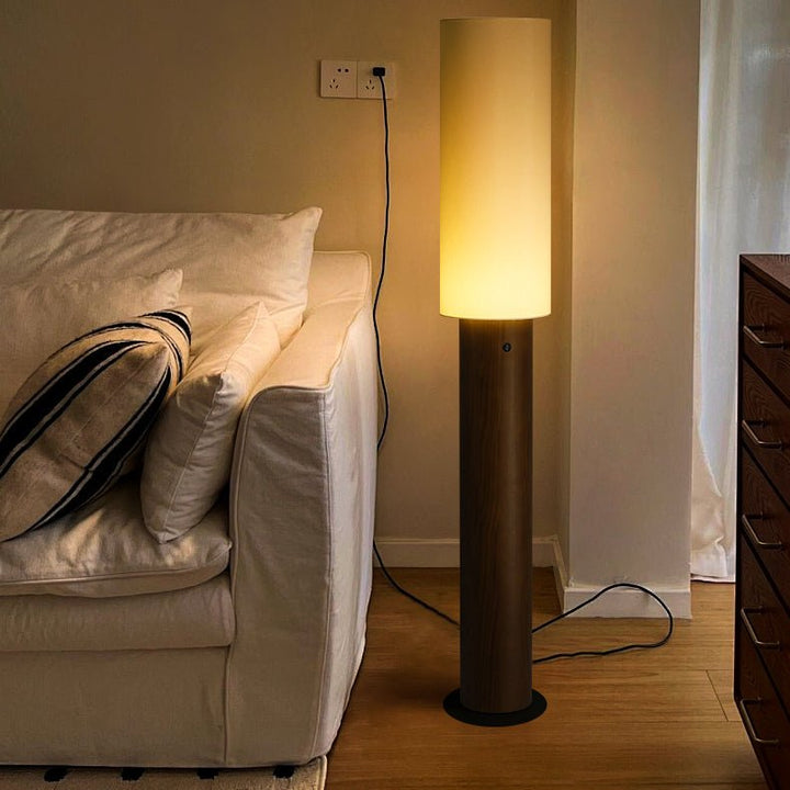 Elara Wood Floor Lamp - Vakkerlight