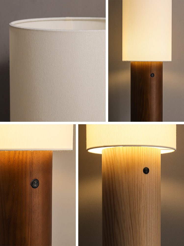 Elara Wood Floor Lamp - Vakkerlight