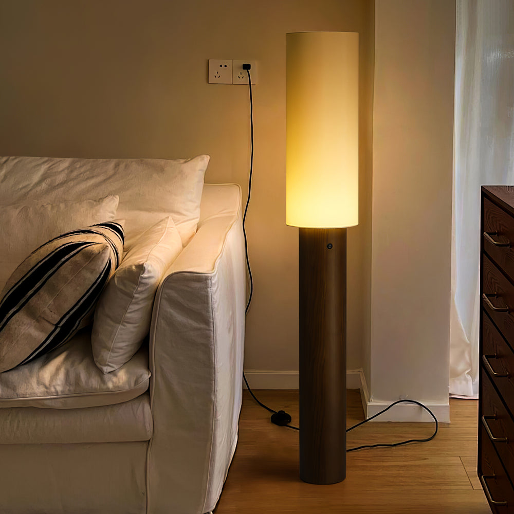 Elara Wood Floor Lamp - Vakkerlight