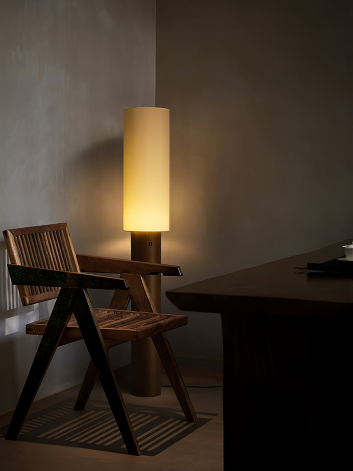 Elara Wood Floor Lamp